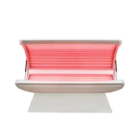 Spa capsule collagen bed for improves skin tone reduces wrinkles fine lines New red LED light beauty machine therapy bed