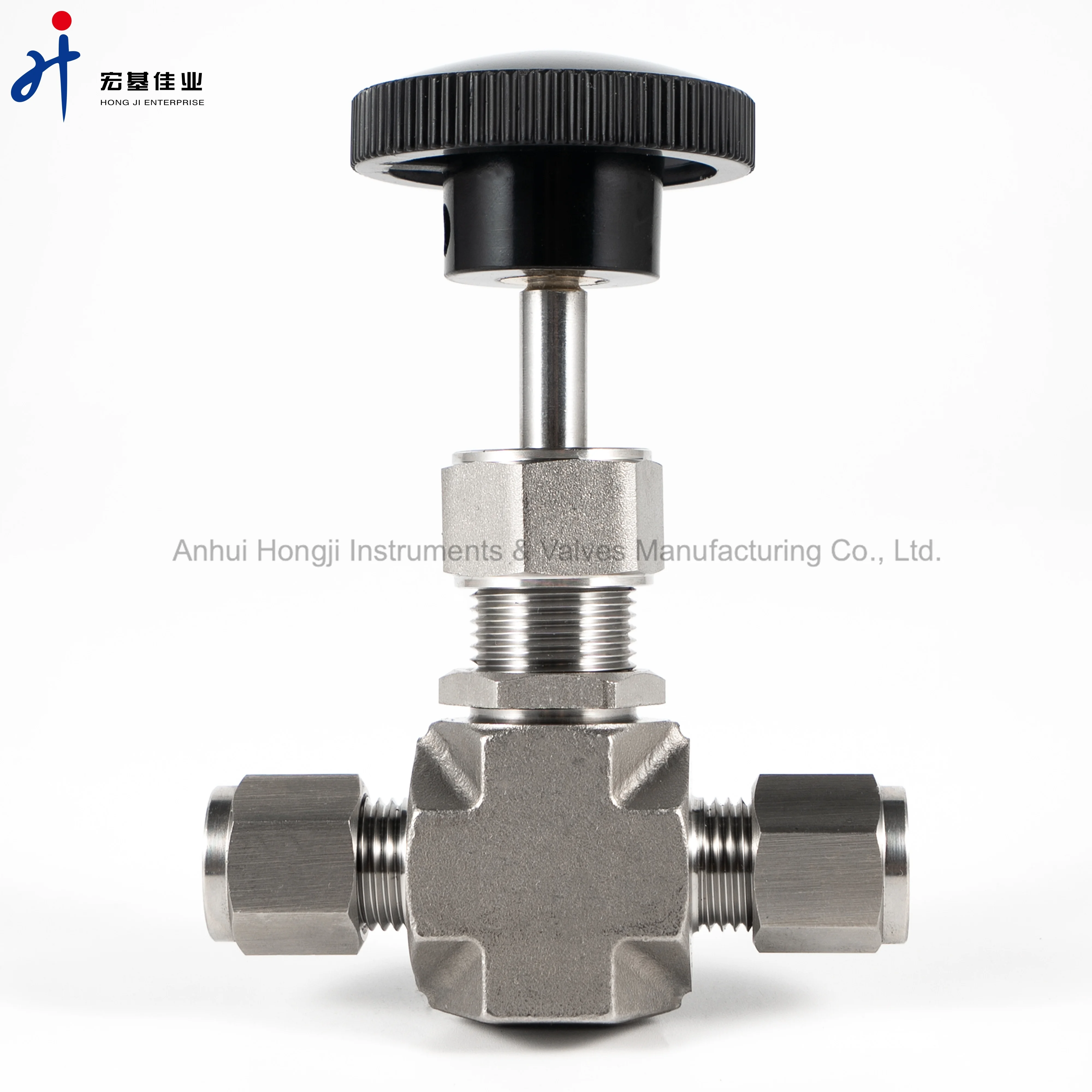 316 1/2 Stainless Steel  Od Needle Valve Instrument Needle Valves for Oil Sampling System