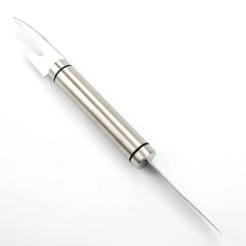 5 In 1 Multifunctional Fast Shrimp Peeler Fish Scale Knife Stainless Steel Shrimp Line Cutter Kitchen Gadgets Scraping Tool