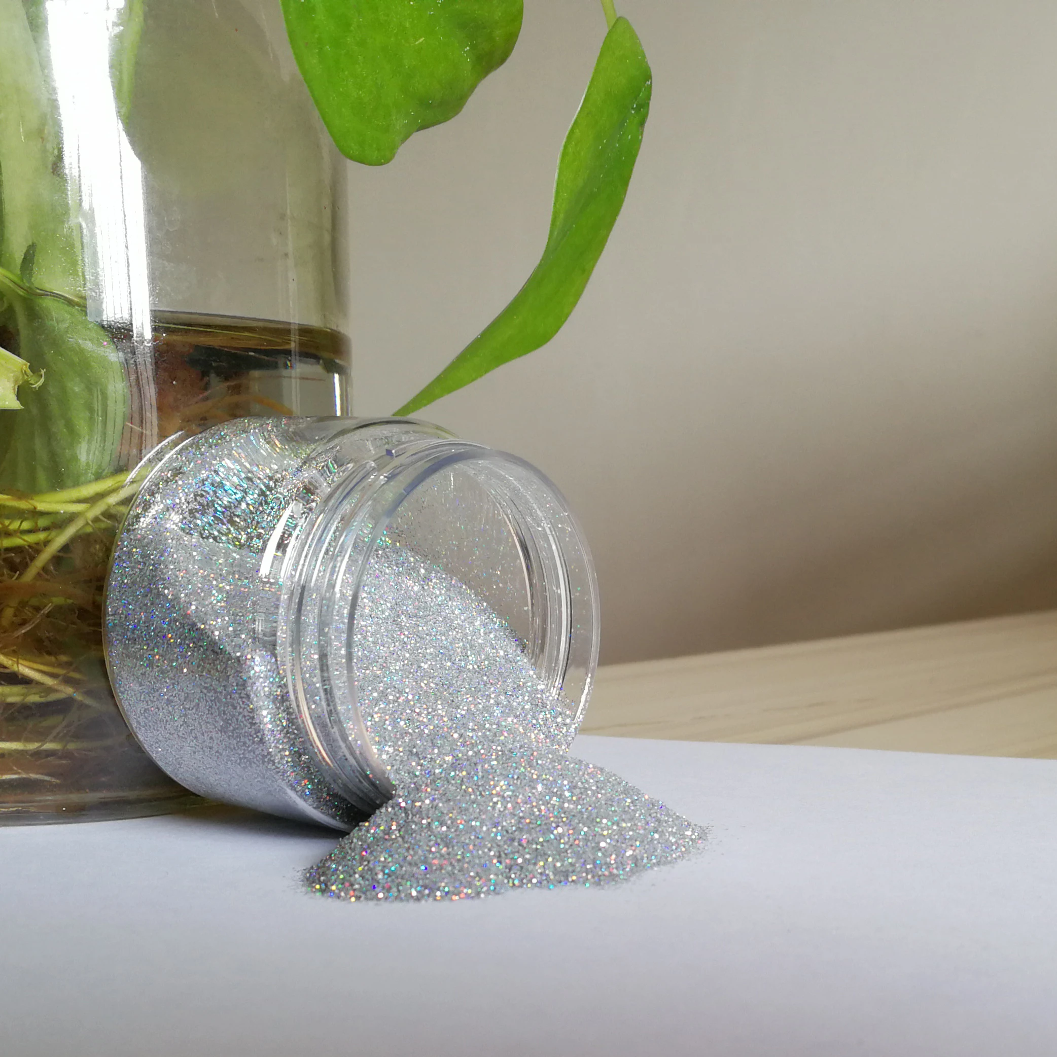 Holographic Pure Silver Glitter