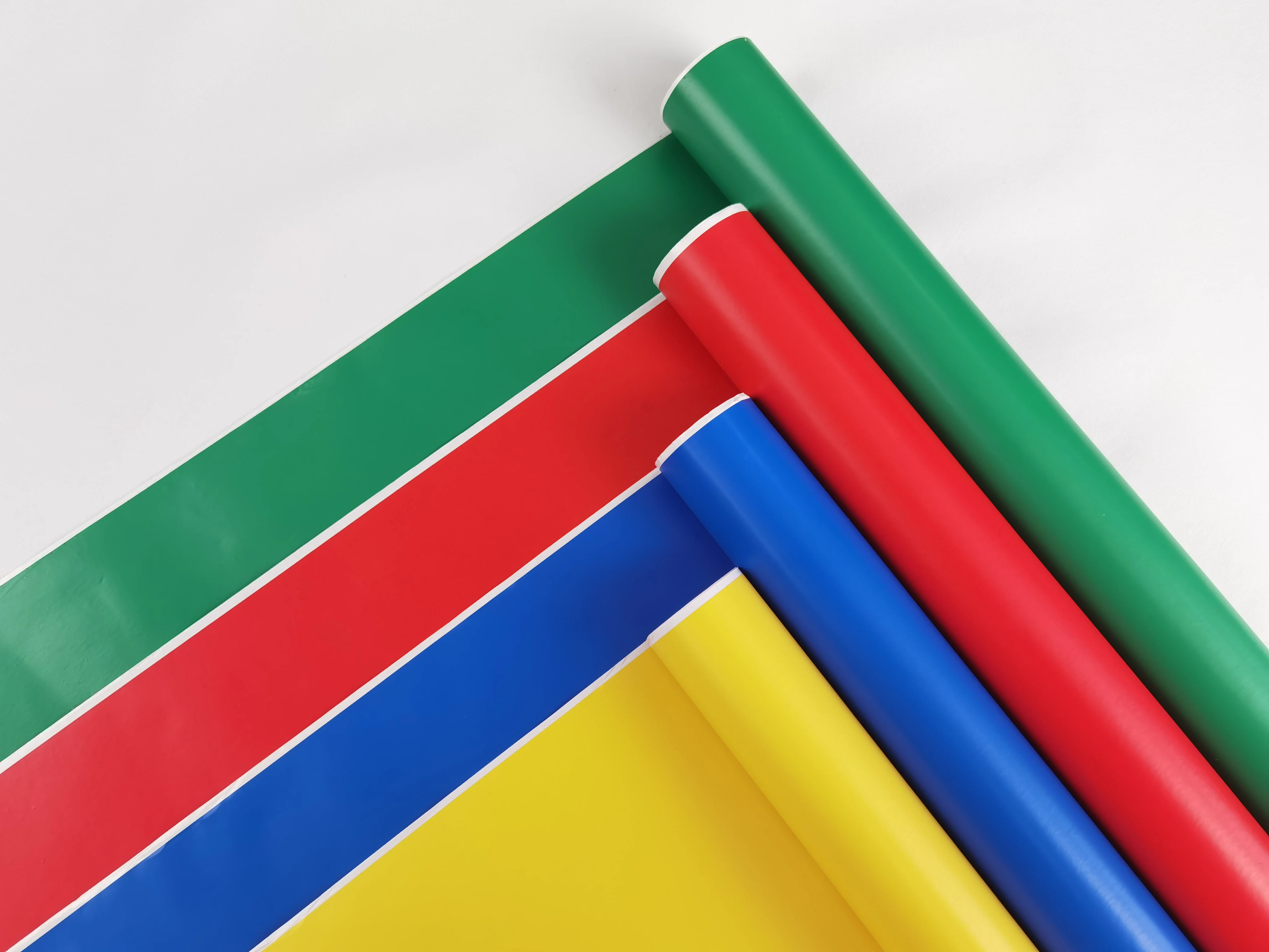 wholesale pvc waterproof solid color self-adhesive wallpaper