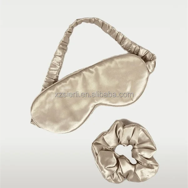 High Quality Silk Pillow Case Gift Set Wine Red Pattern