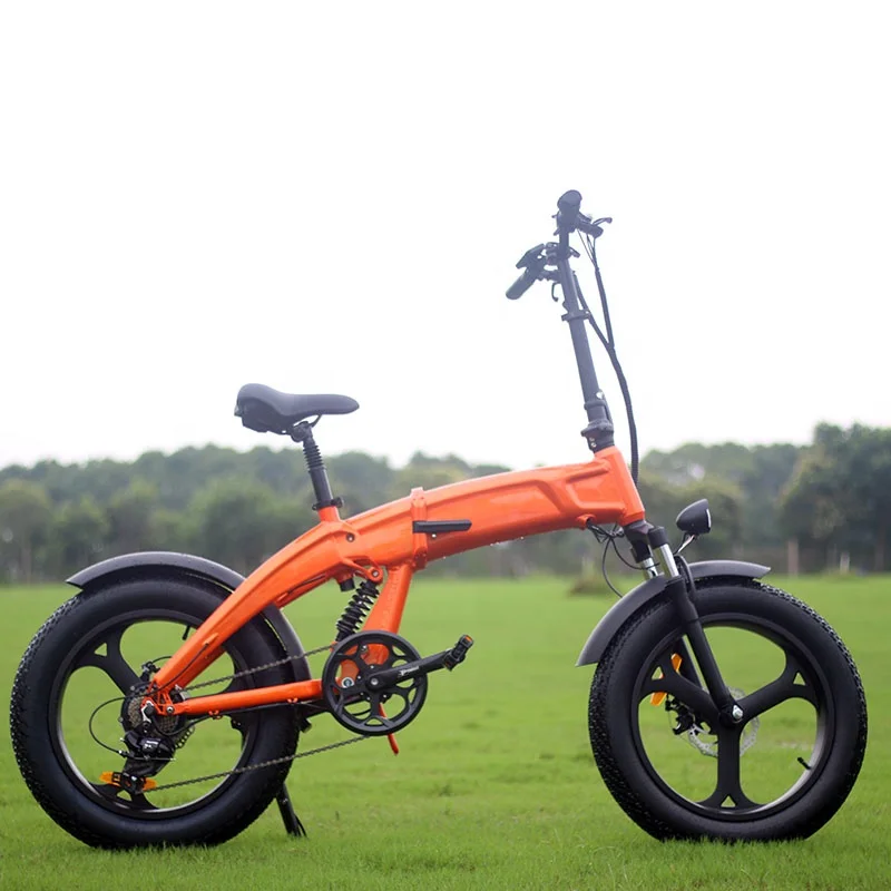 Dogebos 2023 NEW Electric Bicycle Foldable 250W/500W/750W 20 Inch Fat Tires 48v Lithium Battery Dropship Electric Bike Frame