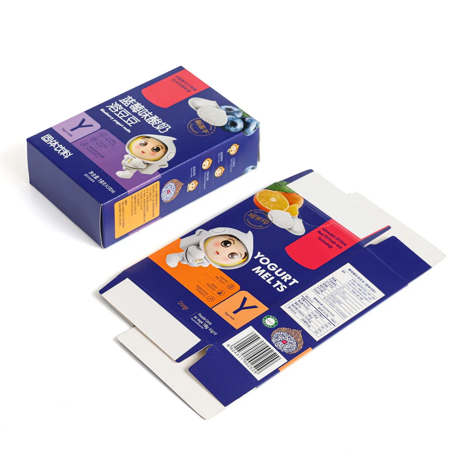 Customized Different Shape Size Biodegradable Recycled Matt Lamination Medicine Pharma Paper Packaging Box