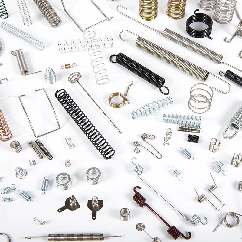 Long tail stretch stroke switch swing rod spring Telescopic spring