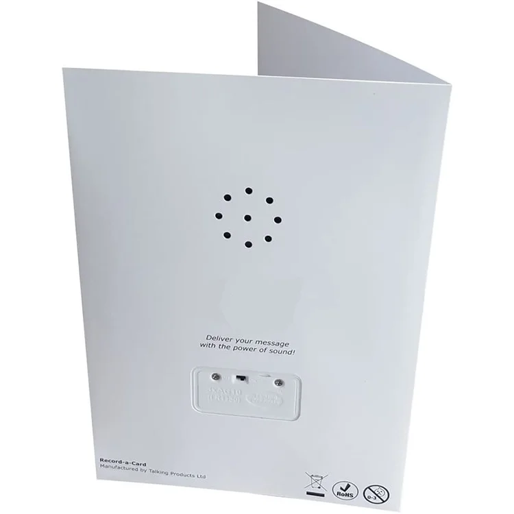 Custom Competitive Price Birthday Party Gift Music Audio Greeting Card Recordable Talking Greeting Card