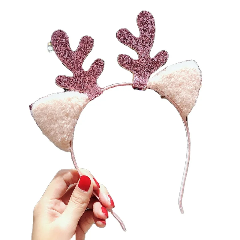 Christmas Gifts Snowman Reindeer Christmas Hair Band Cute Holiday Hair Band Bulk For Girls Kids