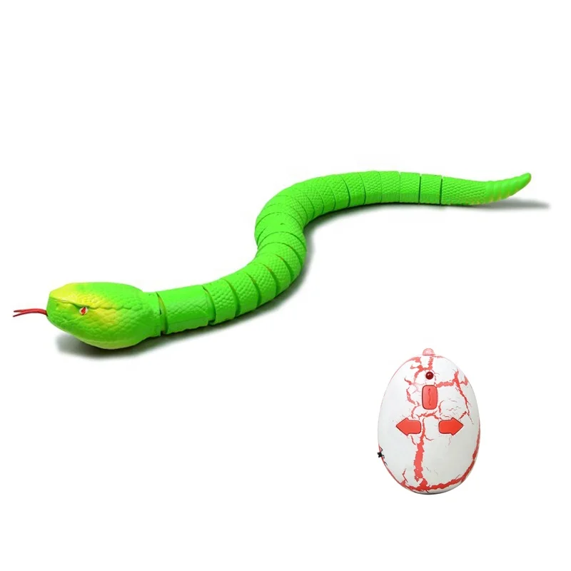 9909A-D Super Realistic and Fast Moving RC Snake Infrared Remote Control Rattle Snake Animal Prank Toy For Children Gifts