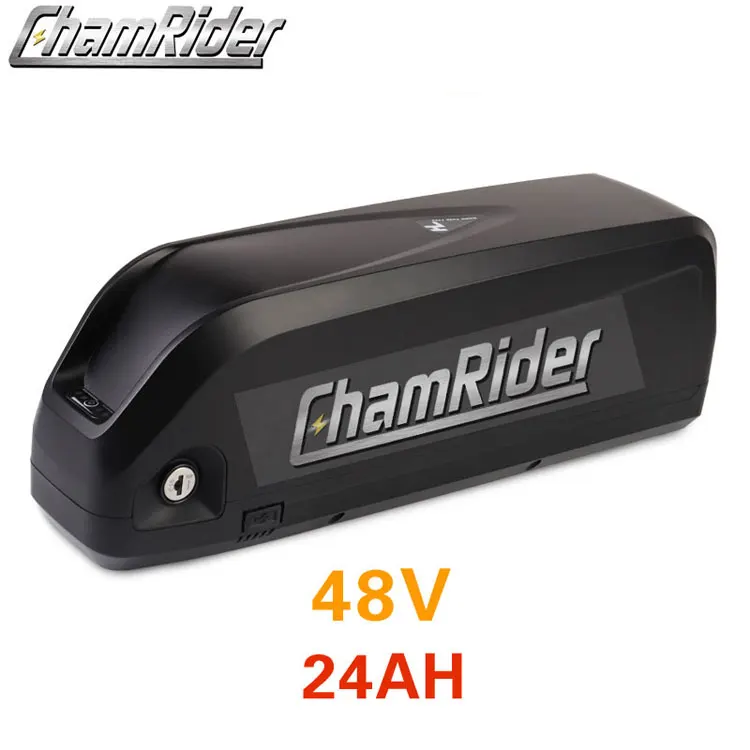  Оригинальный 48V аккумулятор 24AH батарея ebike Hailong Max 40A BMS 350W 500W 750W 1000W 1500W 21700 Cell BBS02 BBS03