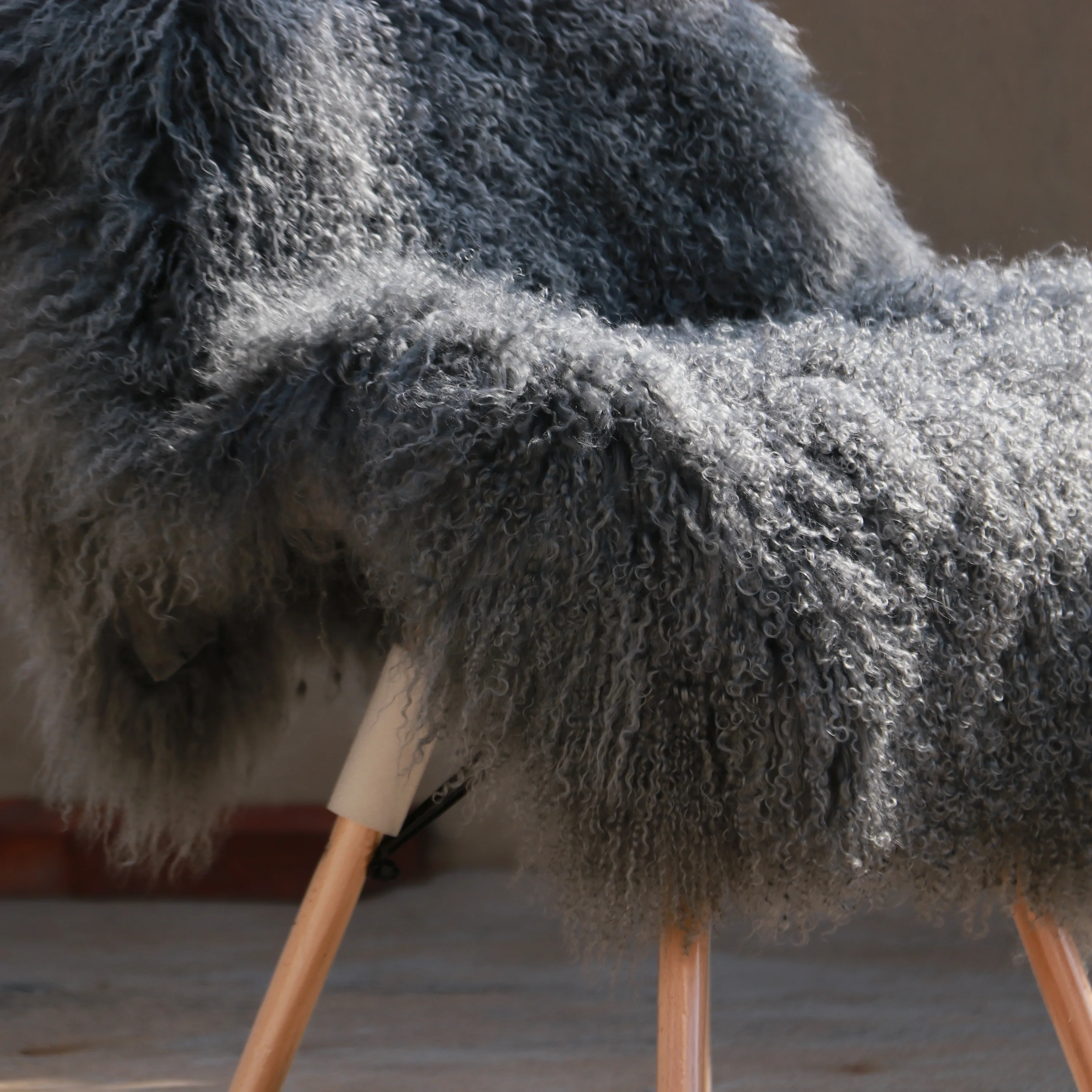 60x120cm rectangle Tibetan lambskin blanket real Mongolian wool sheep skin rugs for chair sofa furniture