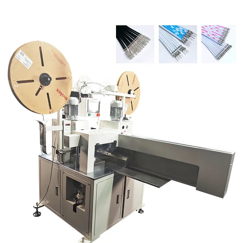 TR-PX1 Fully Automatic High-speed Electronic Wire Crimping Machine 800pcs/h Cable Terminal Stripping Crimping Machine