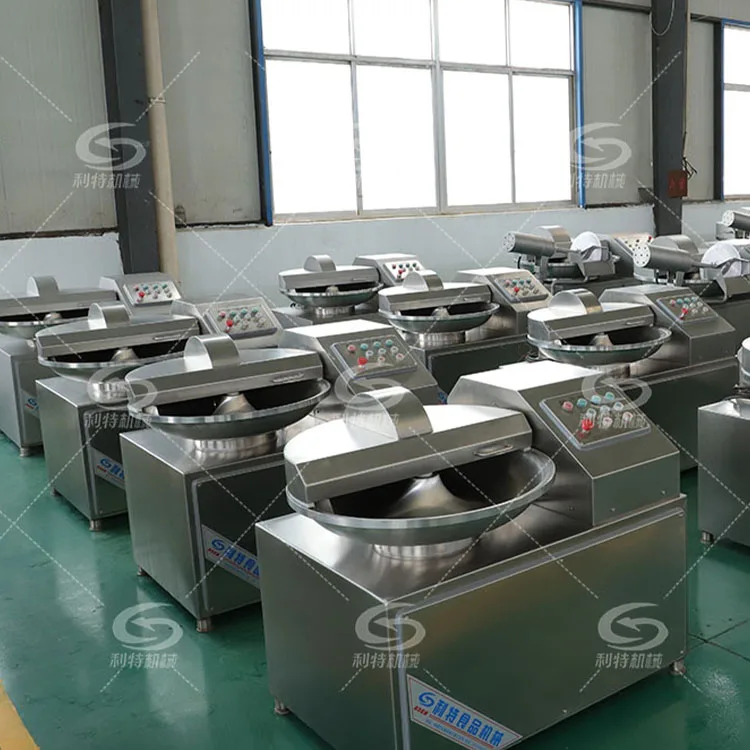 Multi Function Meat Mixer Daging Vacuum Bowl Cutter 4 Blade Trade On Hot Sale