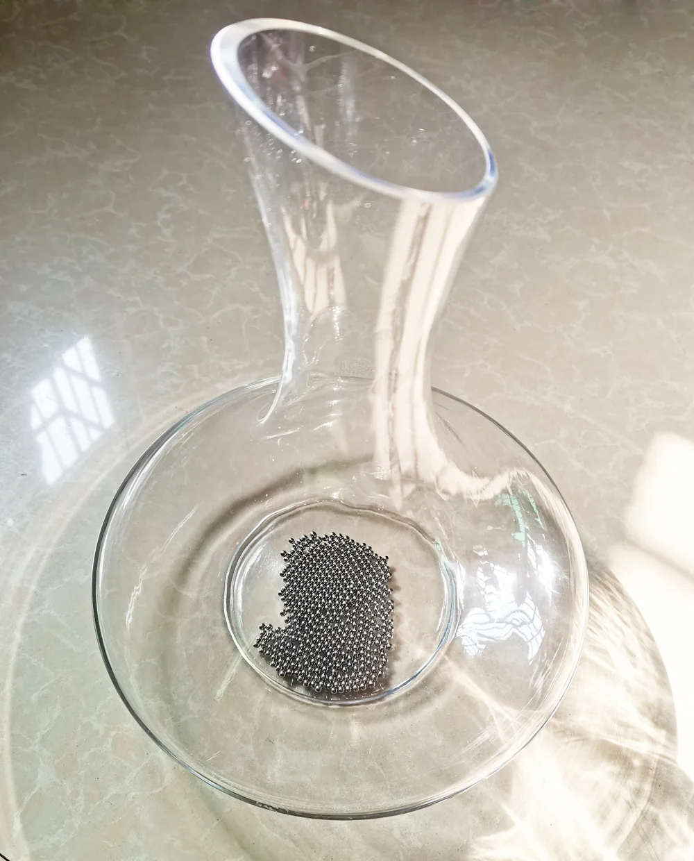 Solid Bearing Steel Balls SS 420 2mm stainless steel ball cleaning beads for bottle decanters