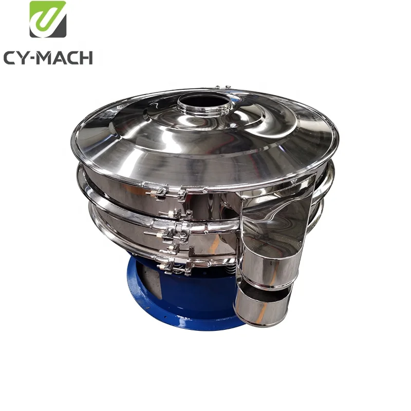 High output stainless steel vibrator circular sieve machine for spice sifting with ce certification