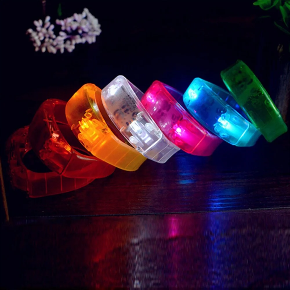Hot Sale Color Bar Wedding Concert Sound Activation Music Control Led Bracelet