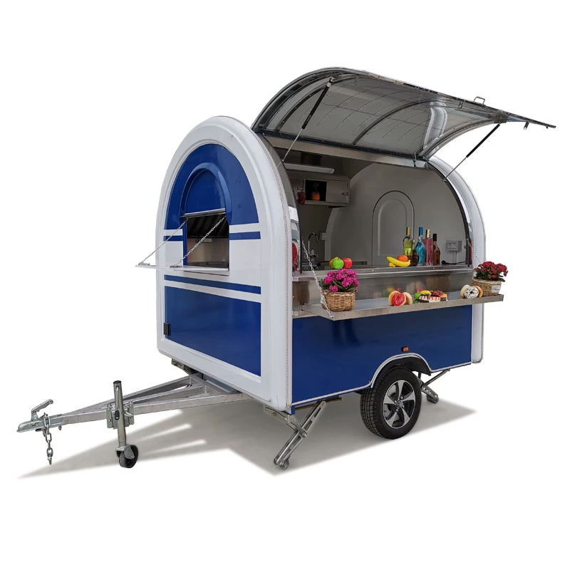 
Silang SL-6 Mobile Food trailer baguette bag vape disposable food trailer with puff xxl for sale America 