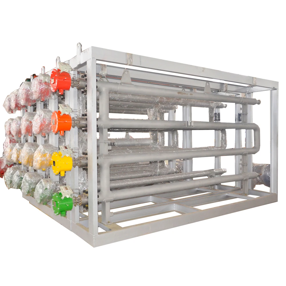 customized industrial heavy oil skid heater