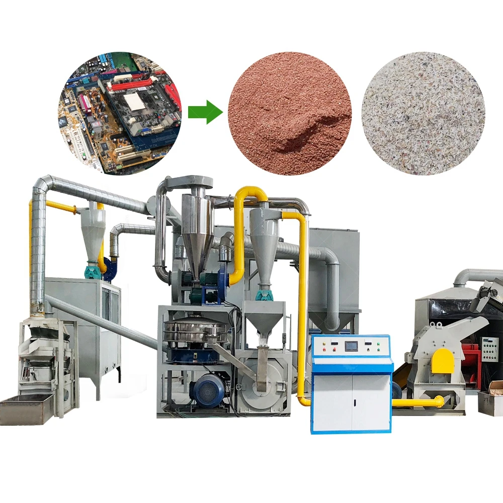 Waste Printed Circuit Board Recycling Machine for Computer TV boards/Copper-clad Boards