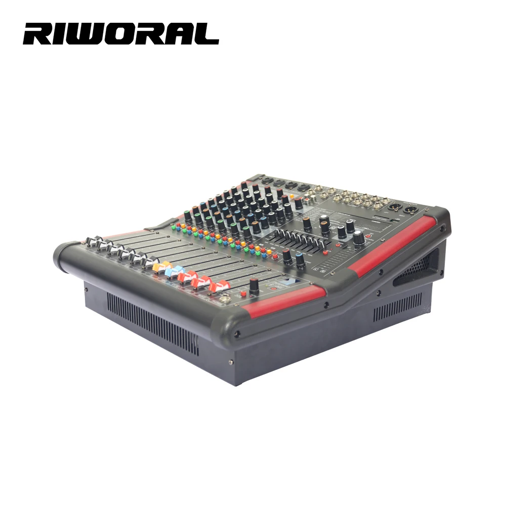 GB8D 8 channel usb interface controller 99 DSP power mixer effect sound console power mixer amplifier