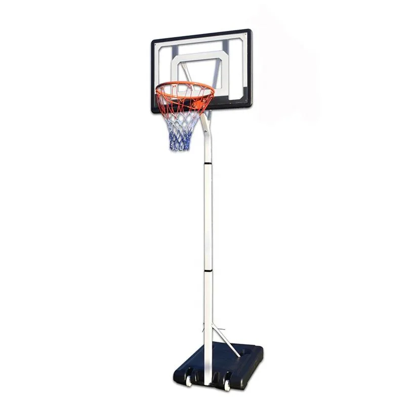 2.1-2.6m Height Adjustable Basketball Hoop Stand Basketball Rim Basketball Backboard Outdoor