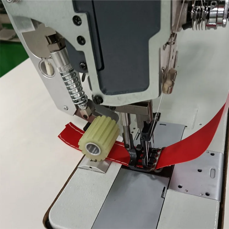 Hot Sale Cylone Sewing Double Needle Lockstitch walking foot Industrial Sewing Machine with Spare Parts Electronic 100cm Large