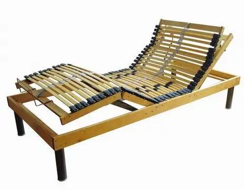 Factory Price Adjustable Bed Slats Design Furniture 5 Zones Comfortable Wooden Bed Adjustable Slatted Bed Base