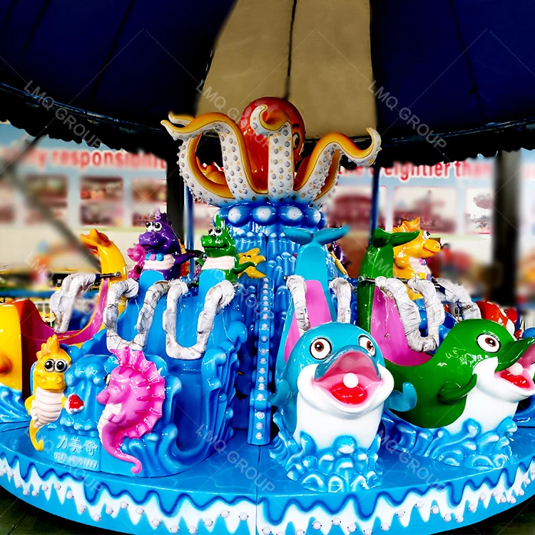 Newest theme park equipment rides fun park games undersea world rides for sale