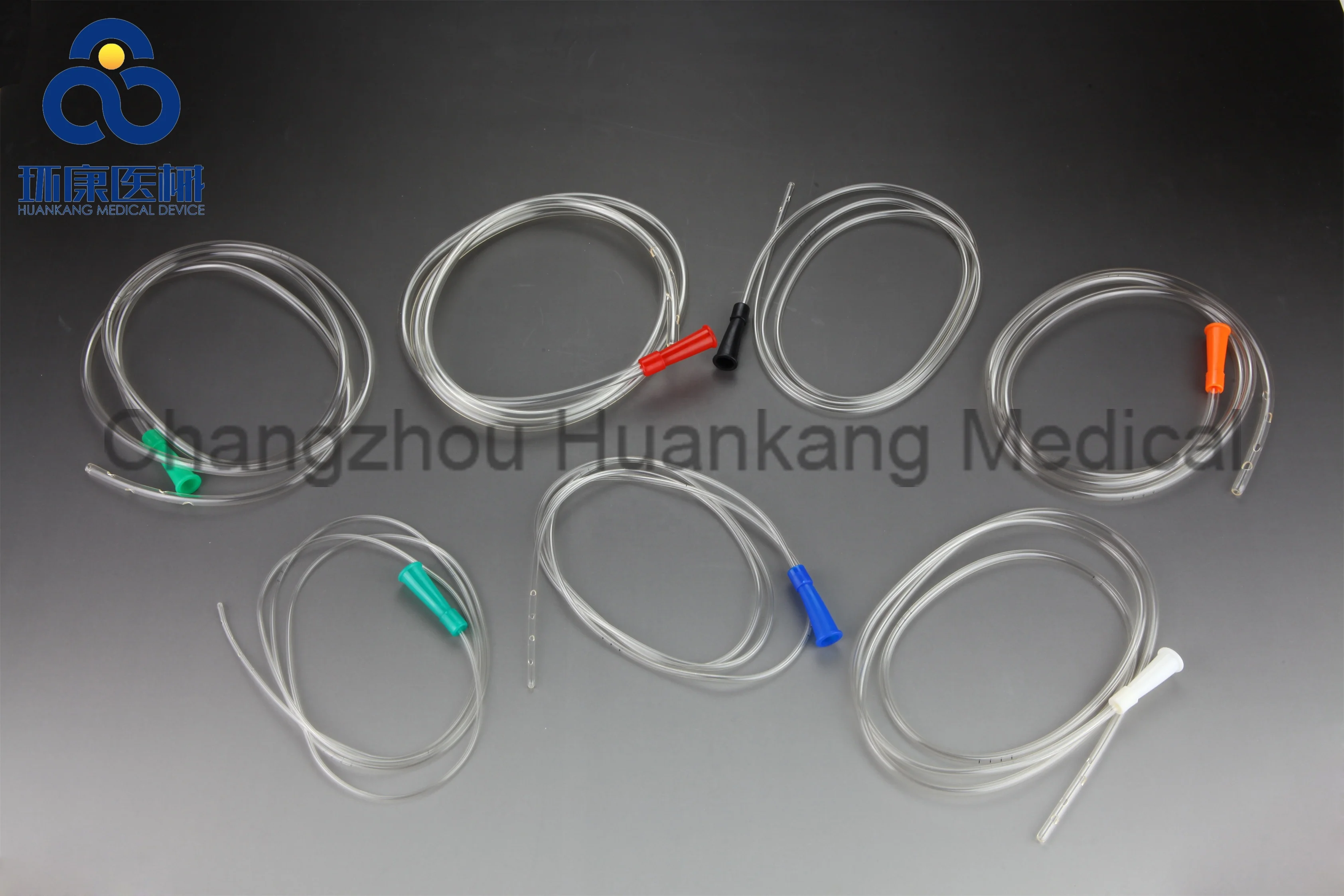 Medical Silicone Stomach Tube Sizes Round Connector