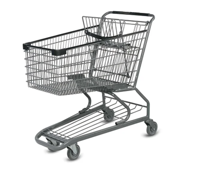 Supermarket Shopping Cart, Large Capacity Shopping Cart For Storing Goods