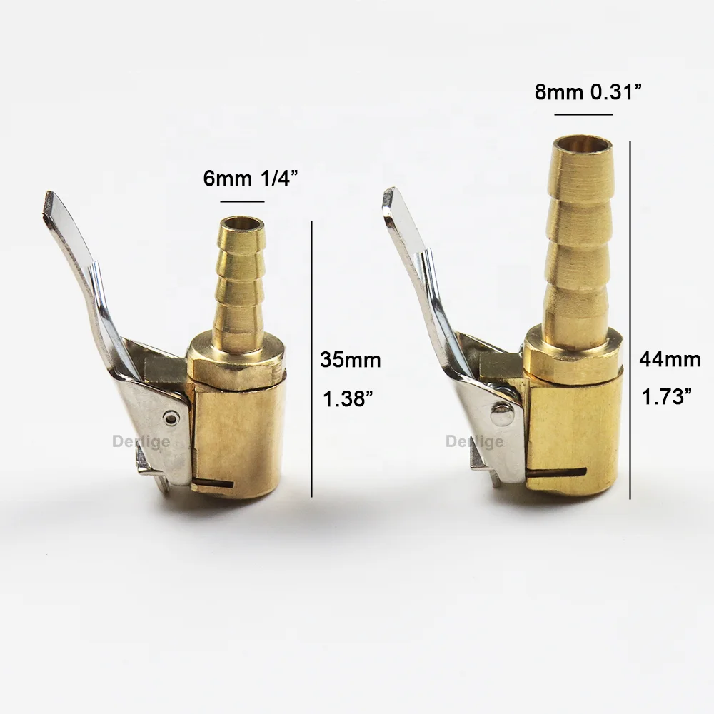 Зажим для воздушного патрона, 1/4 дюйма, 6 мм, 8 мм