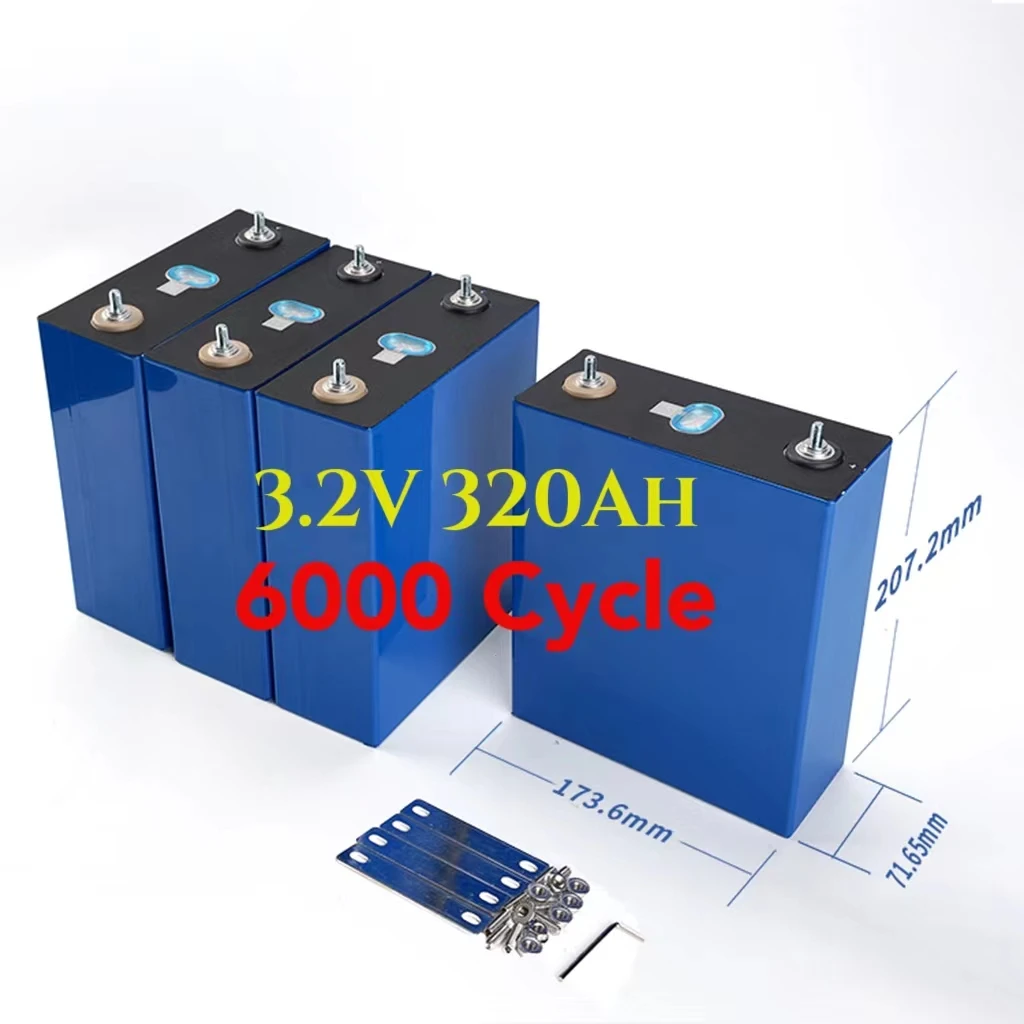Top Grade a 6000cycle 300Ah 302Ah 310Ah 320Ah A+ 48V 300A Lifepo4 Solar Battery Pack