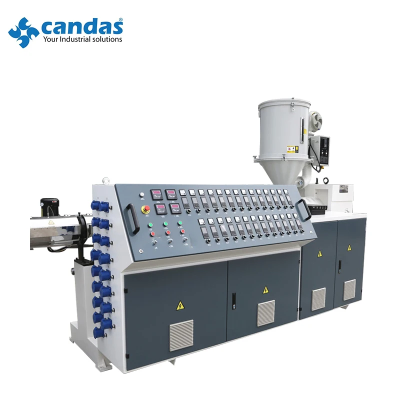 Suzhou Candas high efficiency HDPE/PP/PPPR  pipe Extrusion machine line/pipe making machine