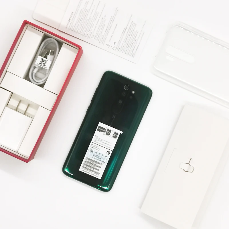 
Global rom Red mi Note 8 Pro 6GB 64GB/128GB Smartphone 64MP Quad Camera Helio G90T Octa Core 6.53