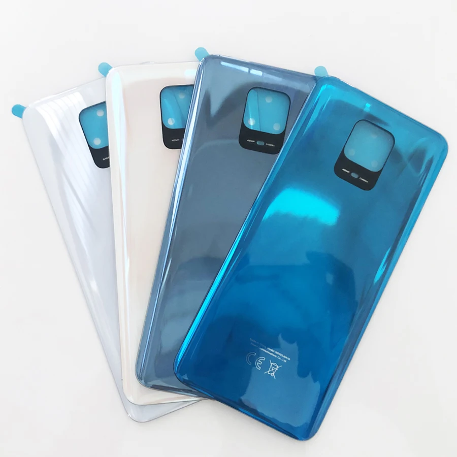 Сменная крышка аккумулятора для телефона Xiaomi Redmi Note 7 8 9 K30 X10, оригинальная крышка аккумулятора