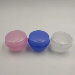 20G 20ML Blue Container Jars with Inner Liner for Makeup, Creams, Lip Balm Gloss, Nail Glitters, Lotion