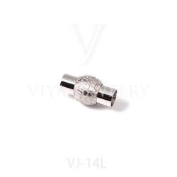 Stainless steel magnetic clasps jewelry accessory for leather cord bracelet manufacture