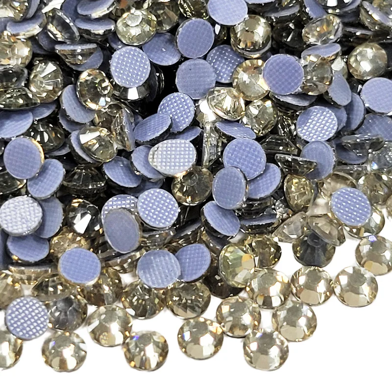 SS11SS17 SS22 SS28 SS33 SS38 SS42 SS45 SS48 high quality shining clear crystals flat back non hot fix glass crystals rhinestones