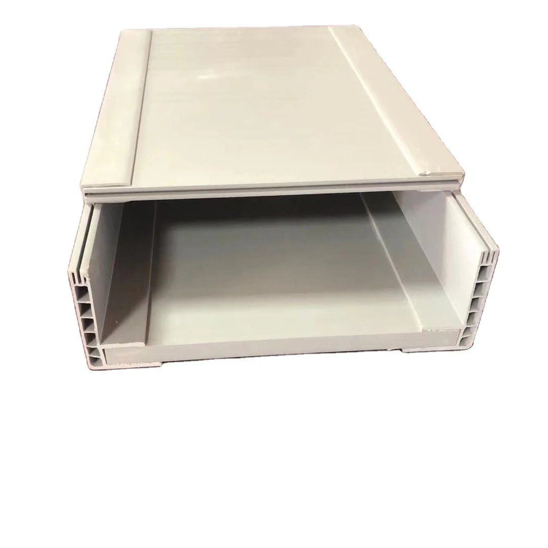 Outdoor Cable Trunking Tray type Factory price Professional export Hot Dipped Galvanized trough bridge