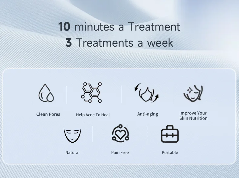 New best seller handheld skin rejuvenation high frequency wand ele facial wand portable high frequency facial machine 7 in 1