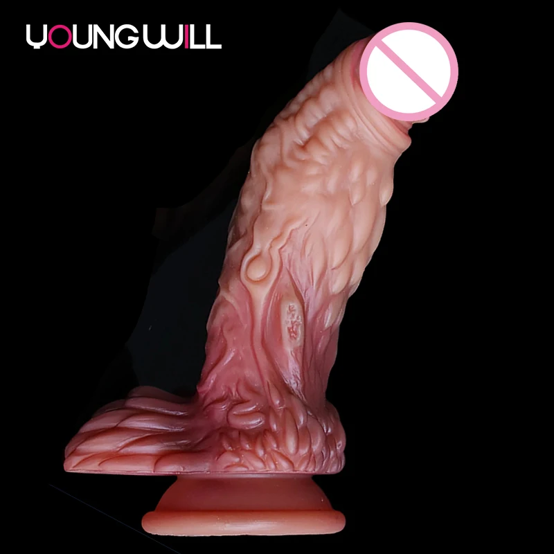 Cute Monster Penis Adult Sex Toys Realistic Didol Silicone Dildo-sex-toys Samples Bulk Deldo for Famale