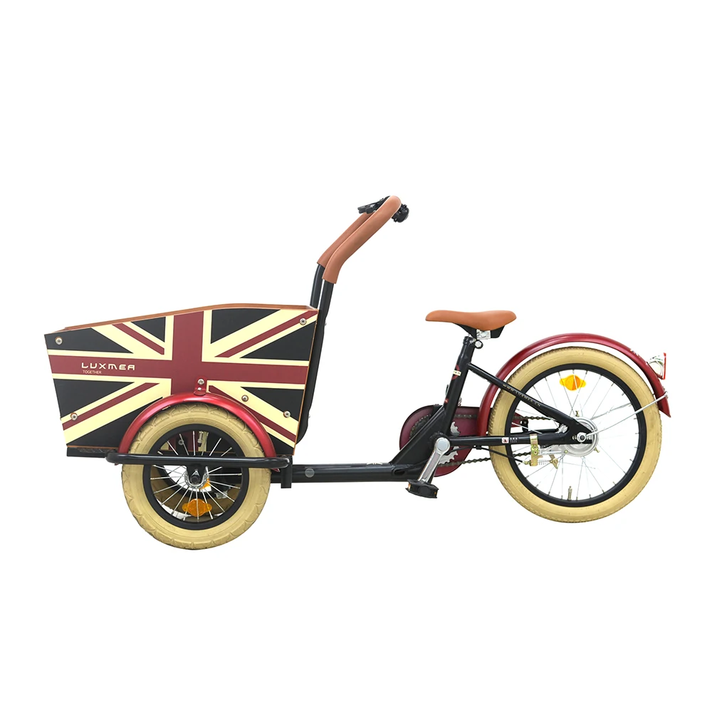 Colorful popular mini kids bicycle/tricycle cargo bike for kids