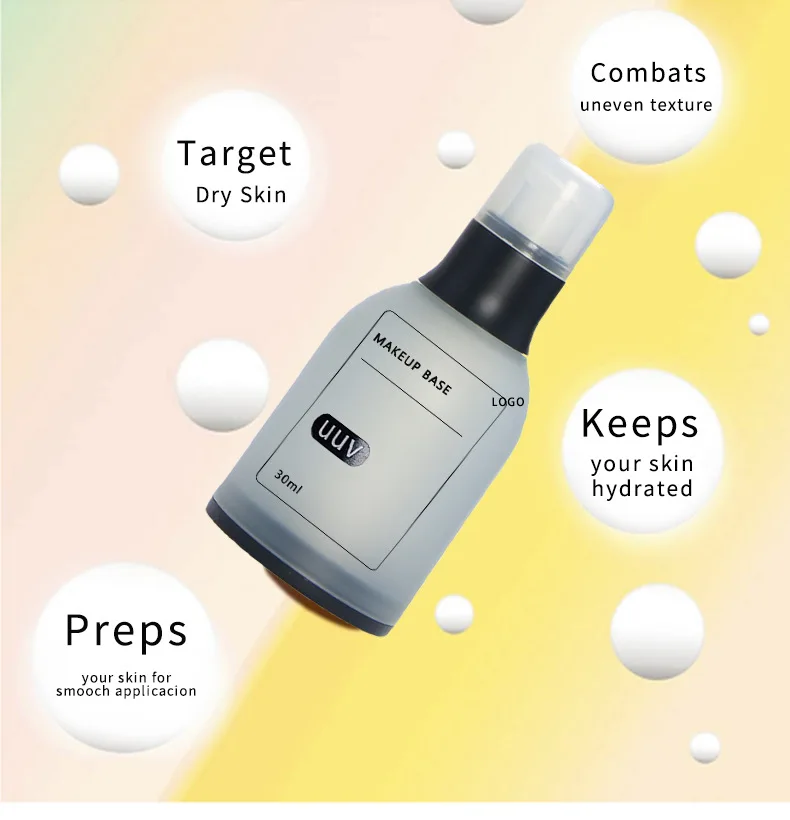 OEM/OEM Manufacturer Vegan Face Primer Makeup Base Cream Invisible Foundation base Primer
