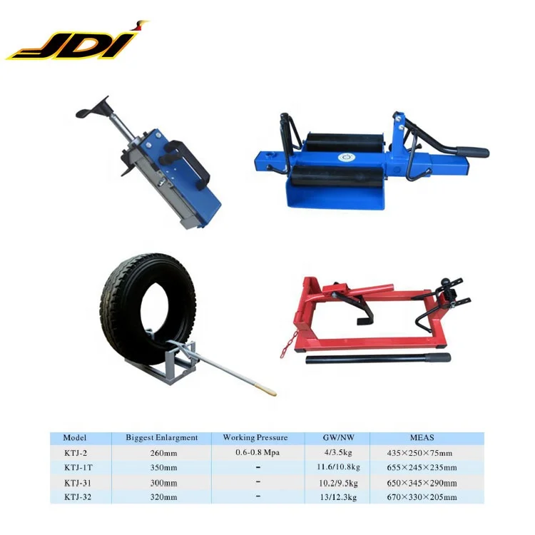JDI-KTJ-2 Lifting type air powered cheap auto/otr tire spreader