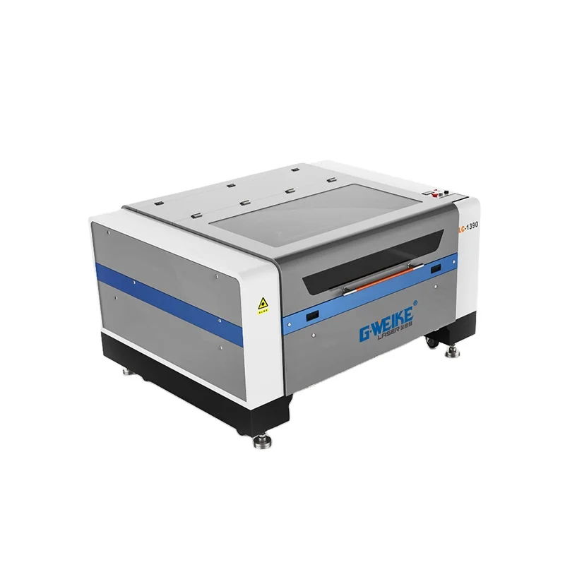 LC1390N Red Sun Laser tube double heads acrylic sponge CO2 laser cutting machine wood carving machine