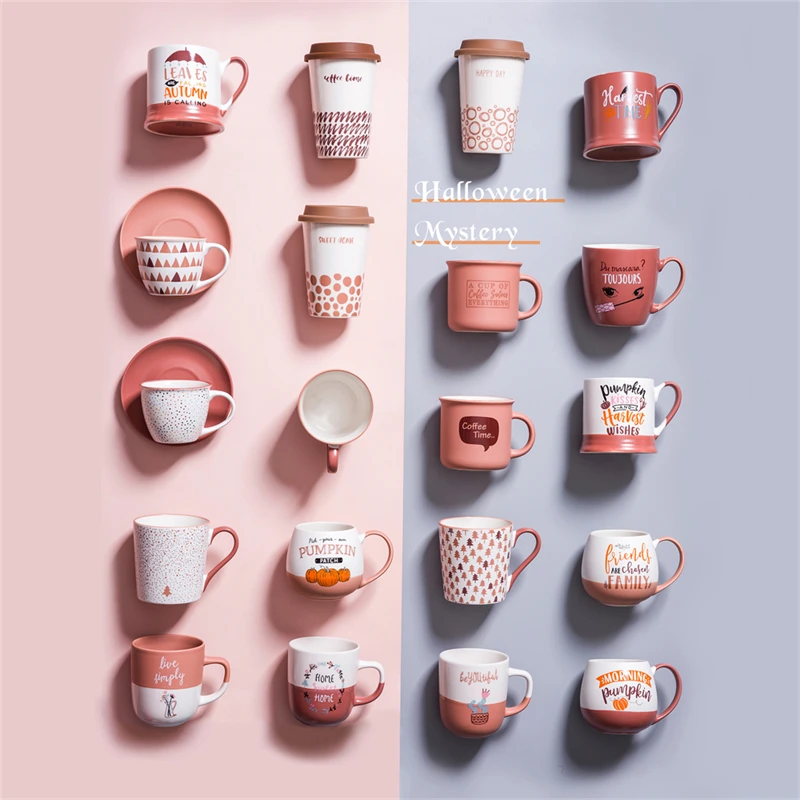 rslee factory ceramics printed mug ceramic coffee panda mug new beeg mug