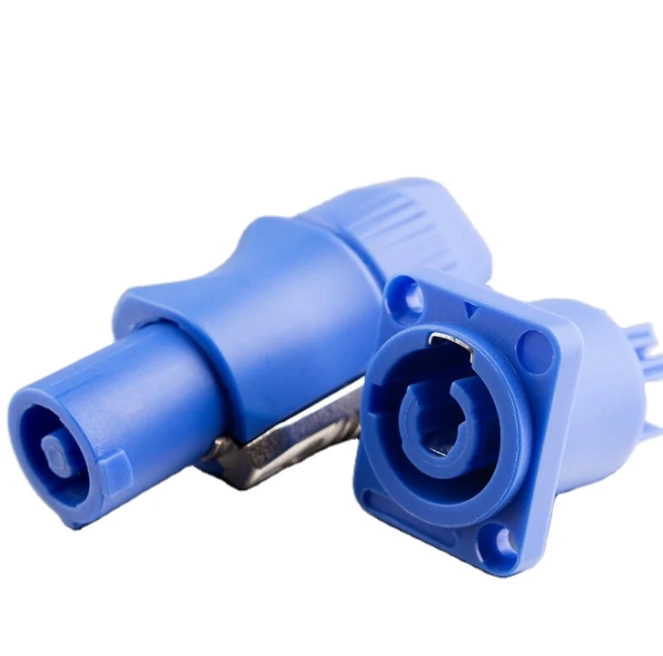 male and female unit waterproof 3 pin powercon plug led powercon connector for power cable