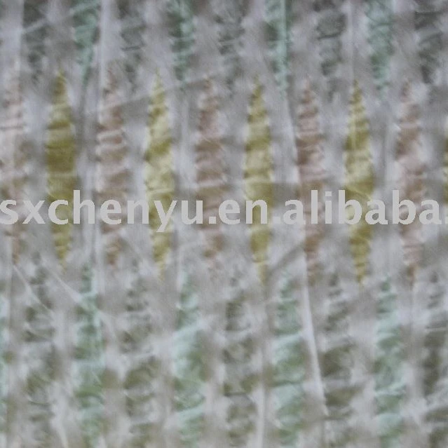 Ткань с принтом Seersucker из 100% хлопка