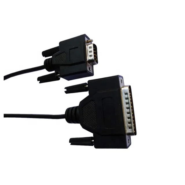 Оптовая продажа кабель DB9-DB25 с золотым/никелевым