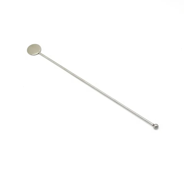 Long Handle Stainless Steel Bar Beverage Liquor Cocktail Drinks Ice Tea Milk Juice Coffee Latte Rod Mixing Stirrer Swizzle Stick