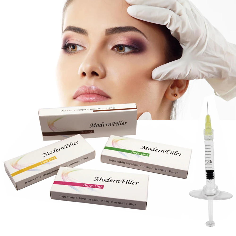 
Best Face chin butt filler 1ml 2ml injectable hyaluronic acid dermal filler 